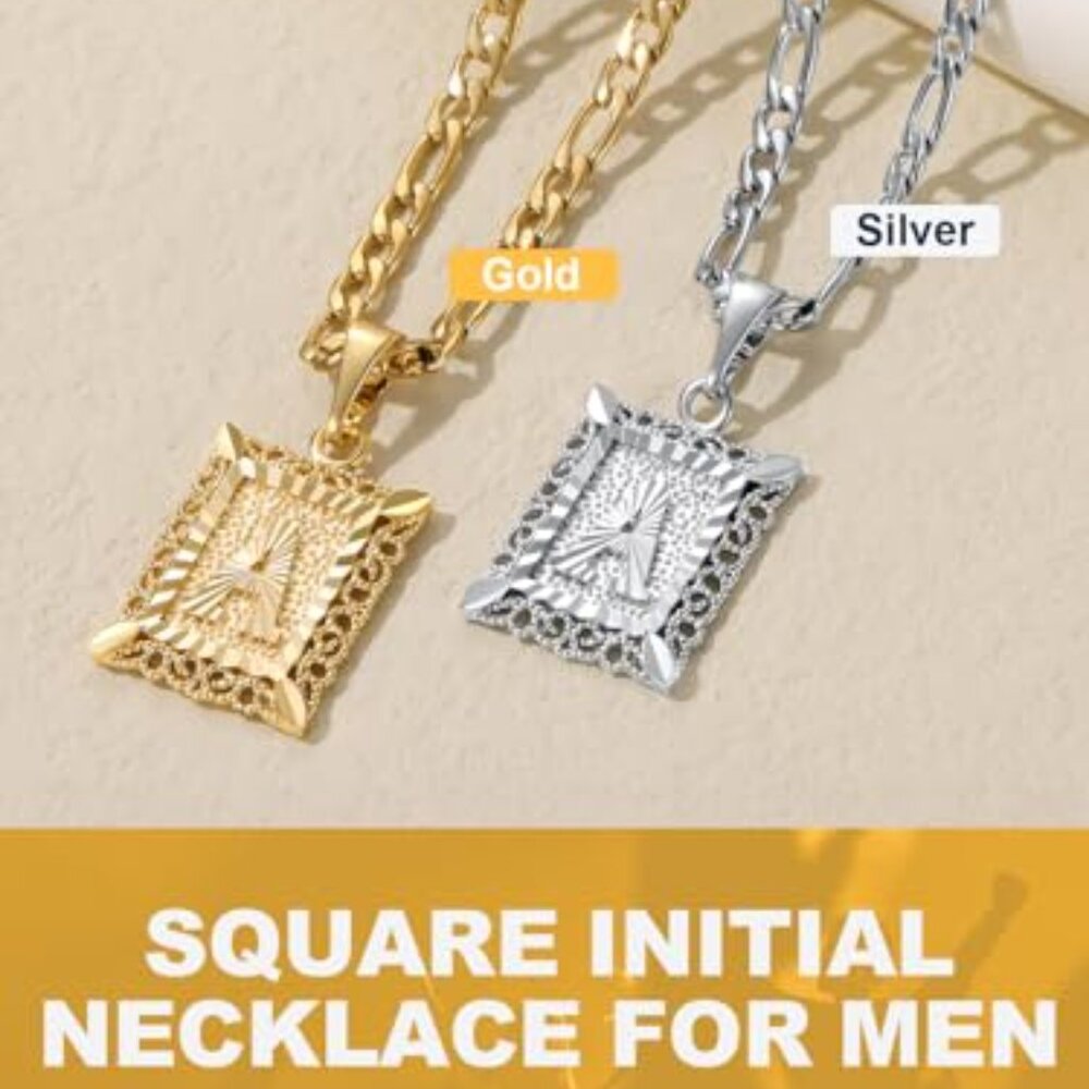 Initial Monogram Necklace Personalized Jewelry 14… - image 7